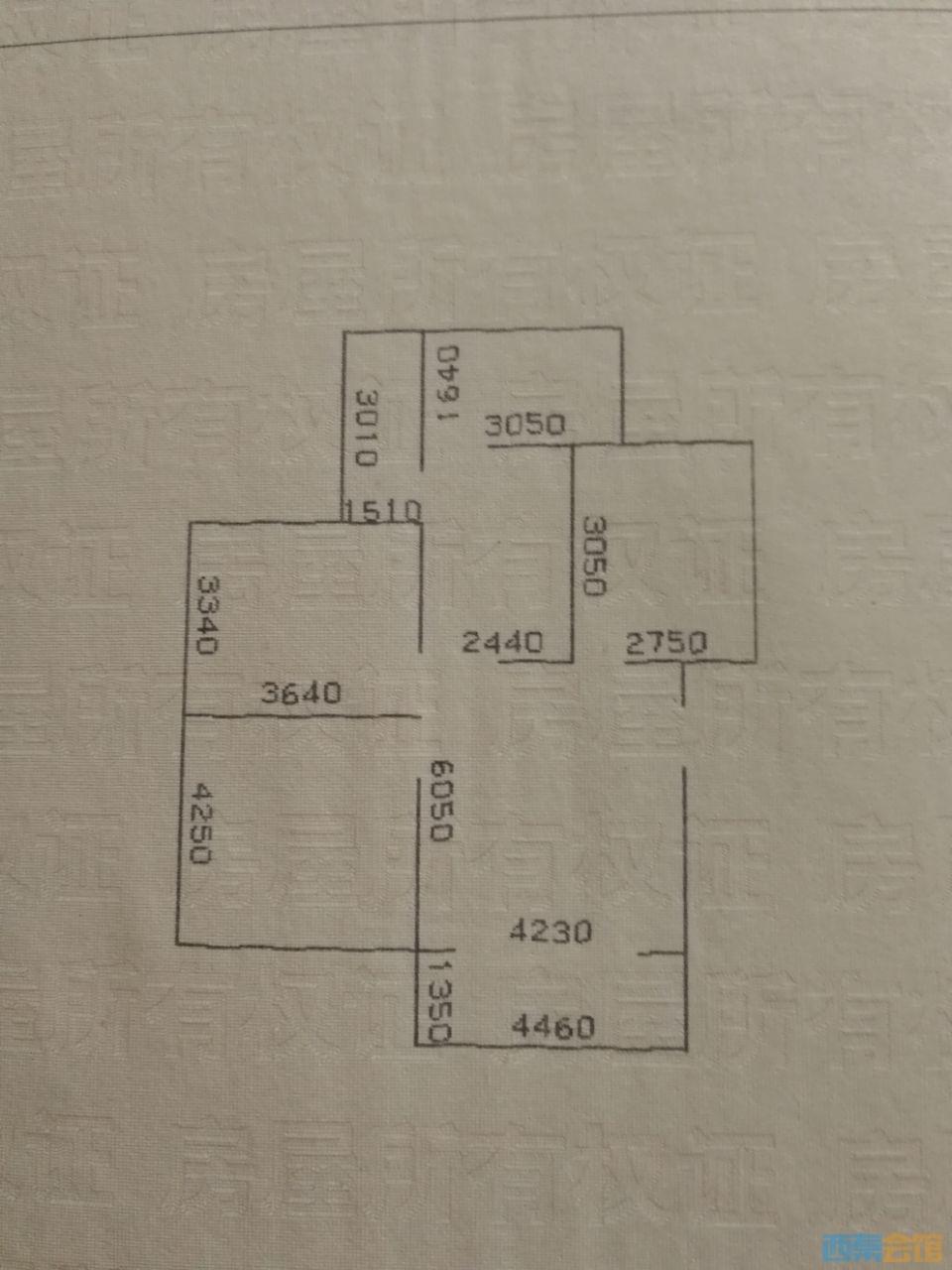 出租园丁苑3室2厅1卫101平米750元/月住宅